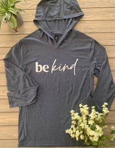 be kind. (Navy Frost Hoodie)