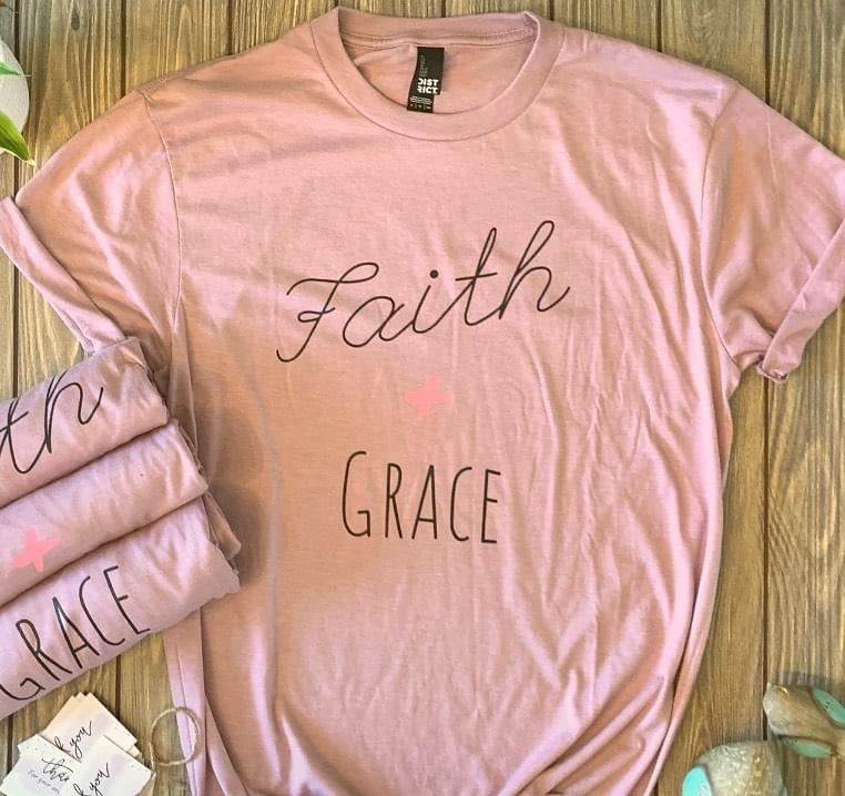 LV Drip Bleached Tee – Grace At Home Treasures