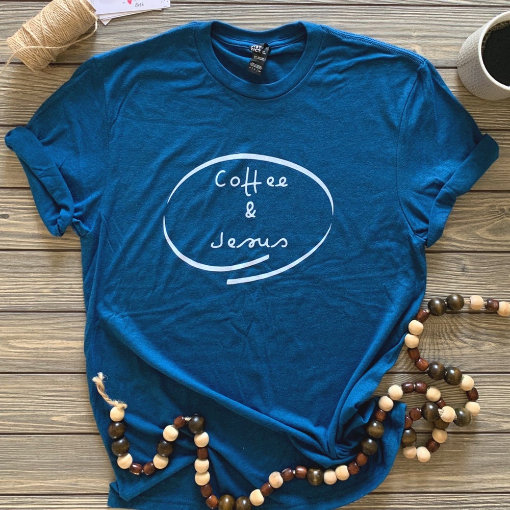 Coffee & Jesus (Turquoise)