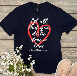 Let All That You Do (Navy)